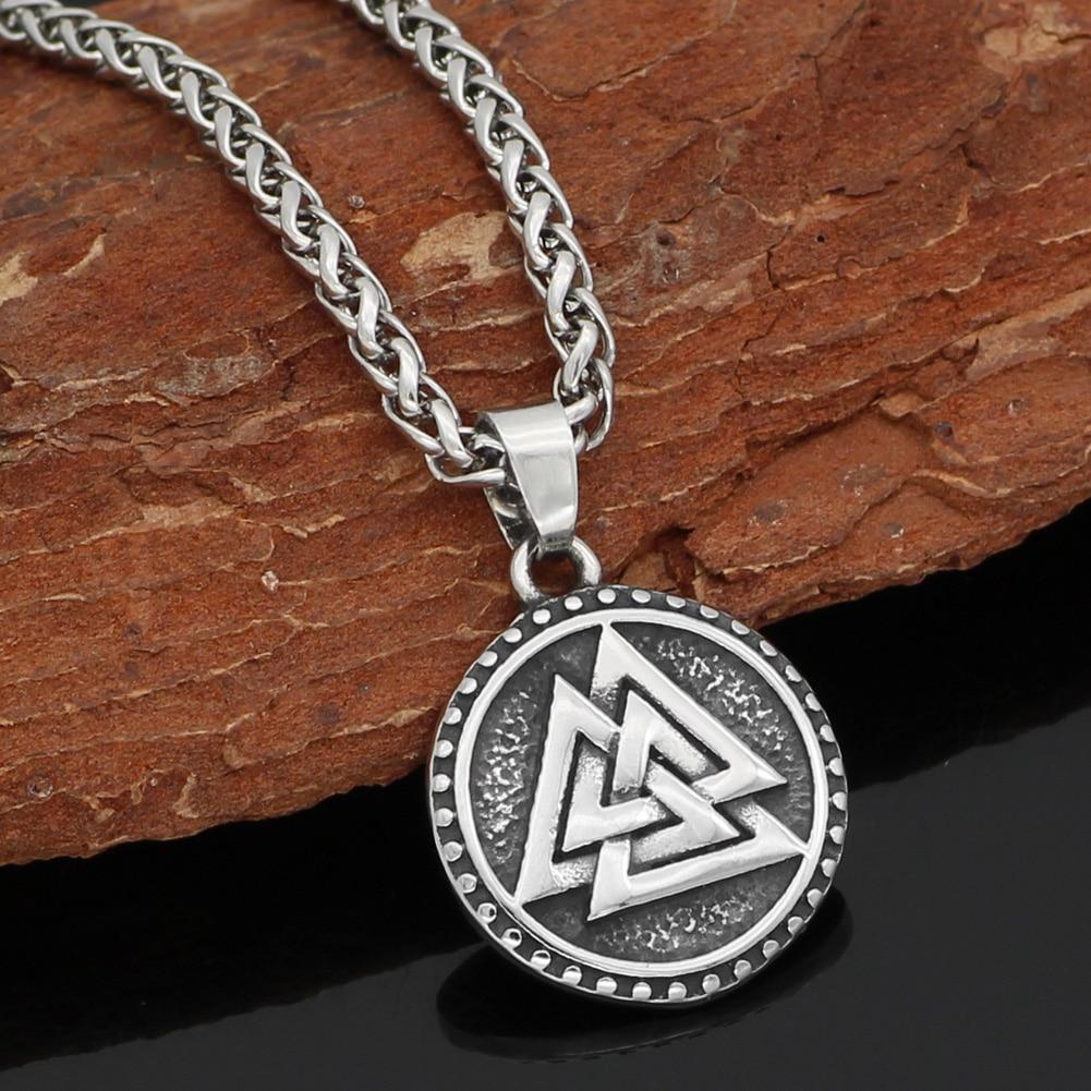 Odins-Glory 60CM - 23INCH Valknut Necklace