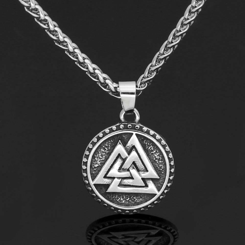 Odins-Glory 60CM - 23INCH Valknut Necklace