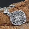 Odins-Glory 60cm Vegvisir Pendant With Trinity Knots