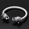 Odins-glory Viking Armring With Wolf heads