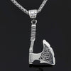 Odins-glory Steel Viking Axe Necklace