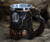 ageofvikings Viking Drakar Stainless Steel Beer Mug