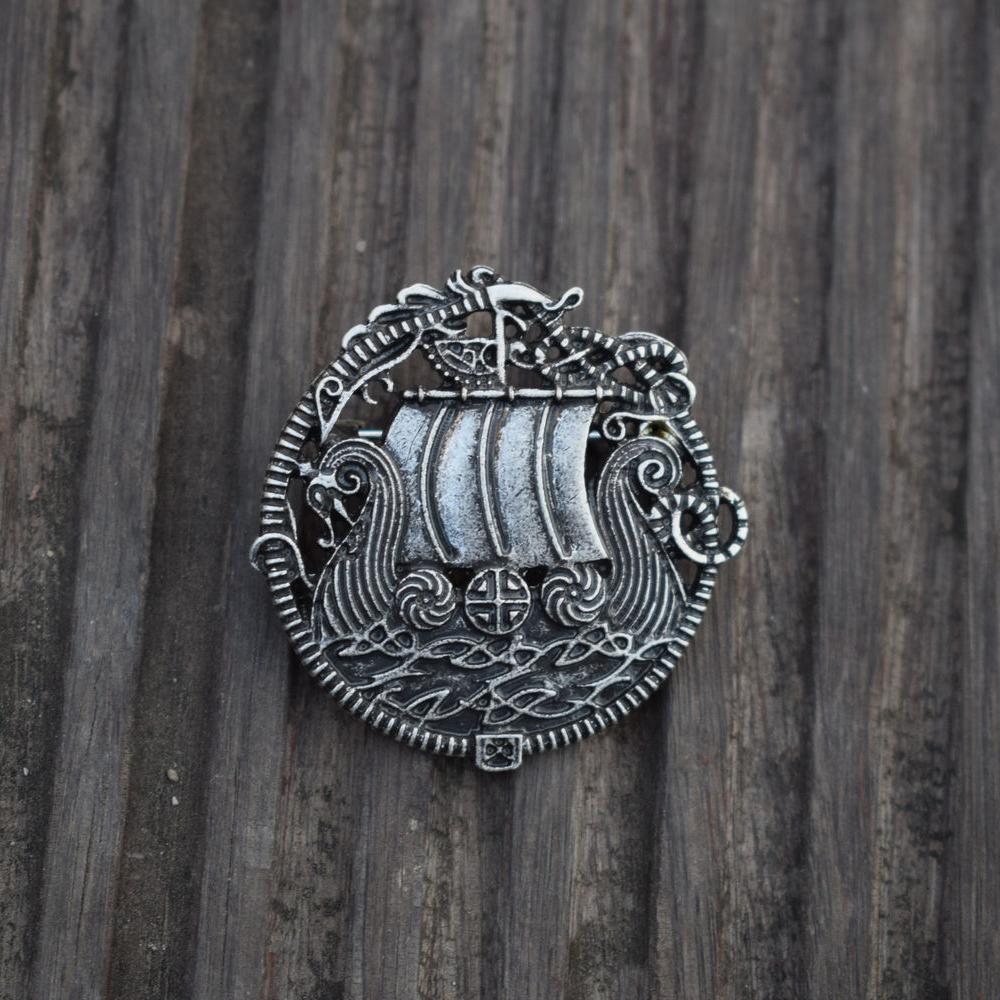 ageofvikings Viking Drakkar Brooch