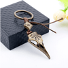 ageofvikings Gold Viking Raven Keychain