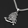 Odins-glory Viking Raven Necklace