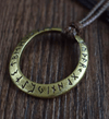 ageofvikings Bronze Viking Runes Pendant