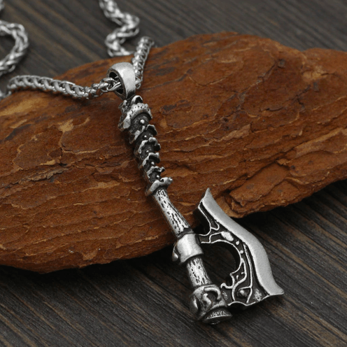 ageofvikings Viking wavy Axe Necklace