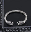 ageofvikings Viking Wolf Bracelet
